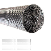 BSTFLEX Exhaust Heat Shield showcases embossed aluminum texture for durable heat protection around exhaust components