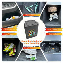 BSTW RAV4 trash-bin-compact-size fits door pocket discreetly.