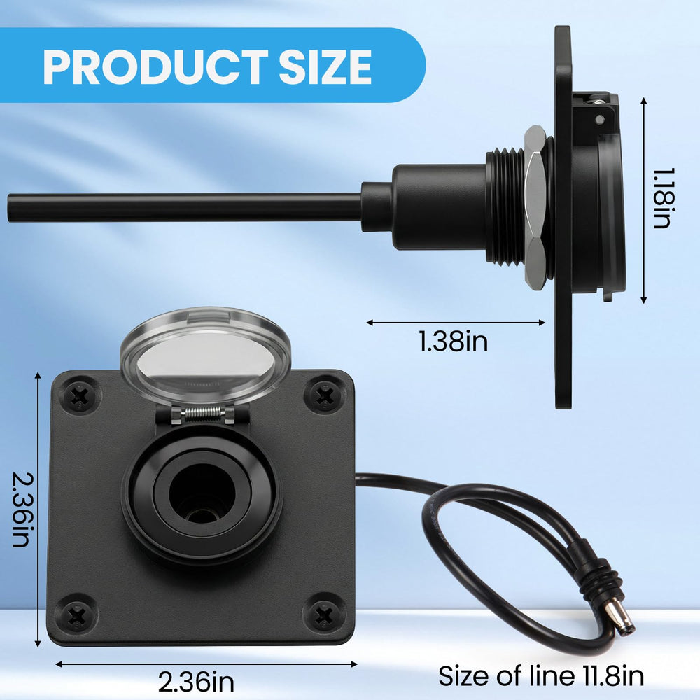 BTOBTYD easy installation kit with drill holes and secure mounting