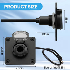 BTOBTYD easy installation kit with drill holes and secure mounting