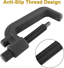 BTSHUB tool positioned on frame and torsion bar mount for convenience