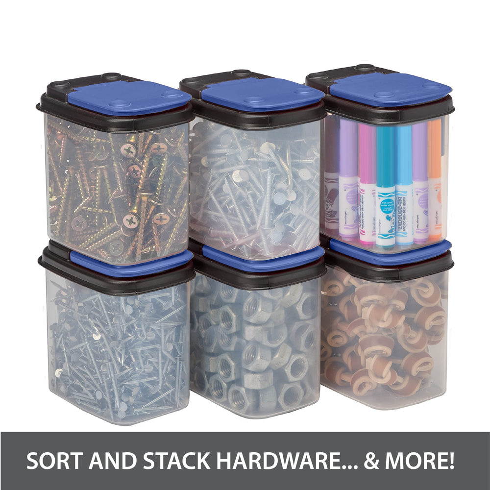 Buddeez bolts screws storage box protects small parts in a compact container