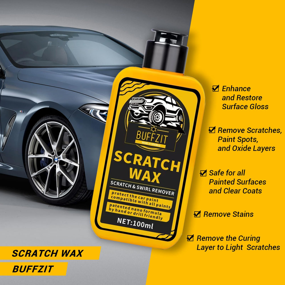 BUFFZIT car paint gloss restoration showcases revived shine.