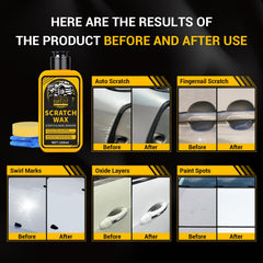 BUFFZIT scratch remover restores vehicle finish with renewed look.