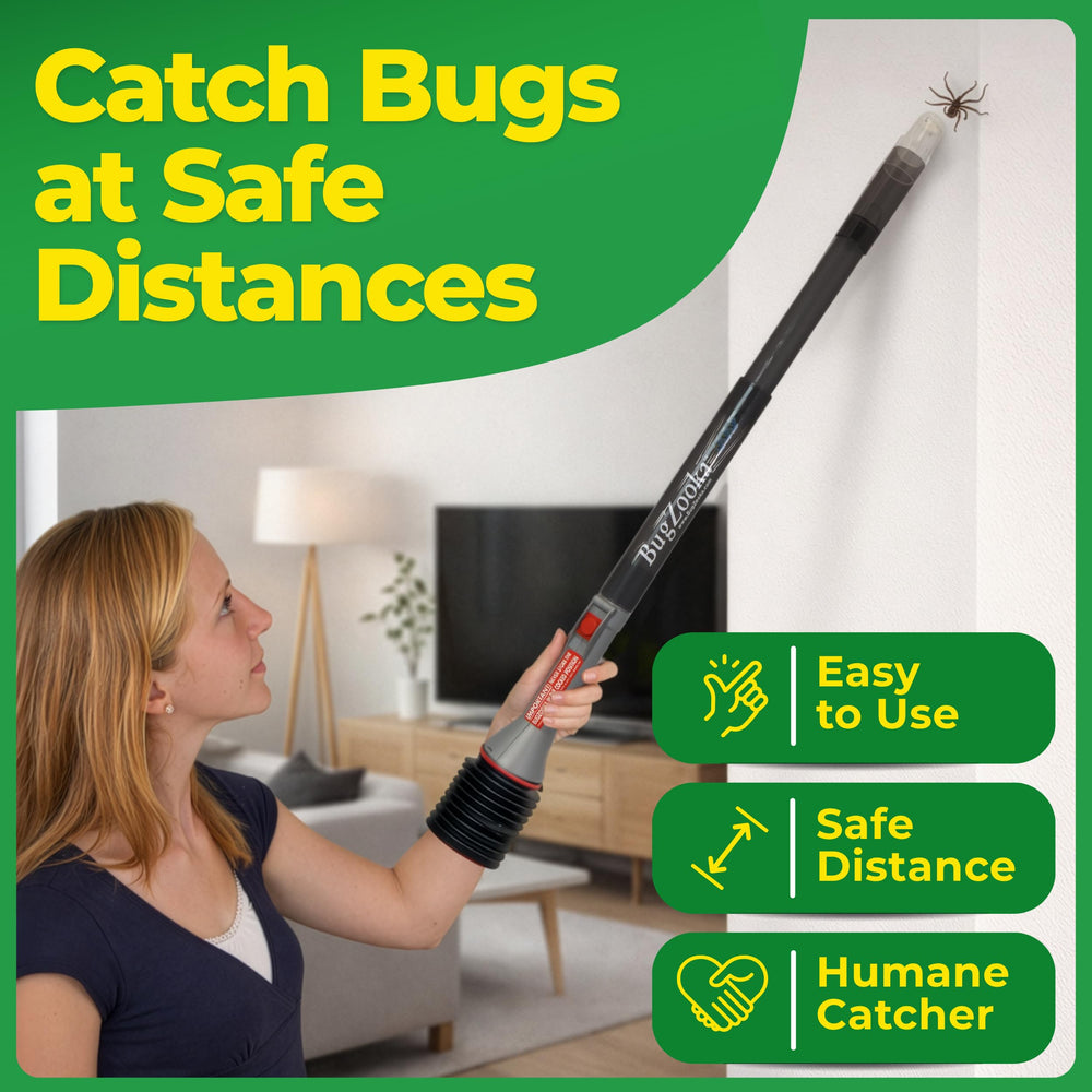 BugZooka humane catch preserves beneficial insects for garden health.