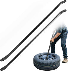 Buhobha tire bar 39-inch angled tip facilitates bead seating during tire mounting