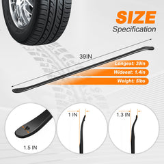 Buhobha tire bar forged from 40Cr steel delivers strength for heavy-duty tire work