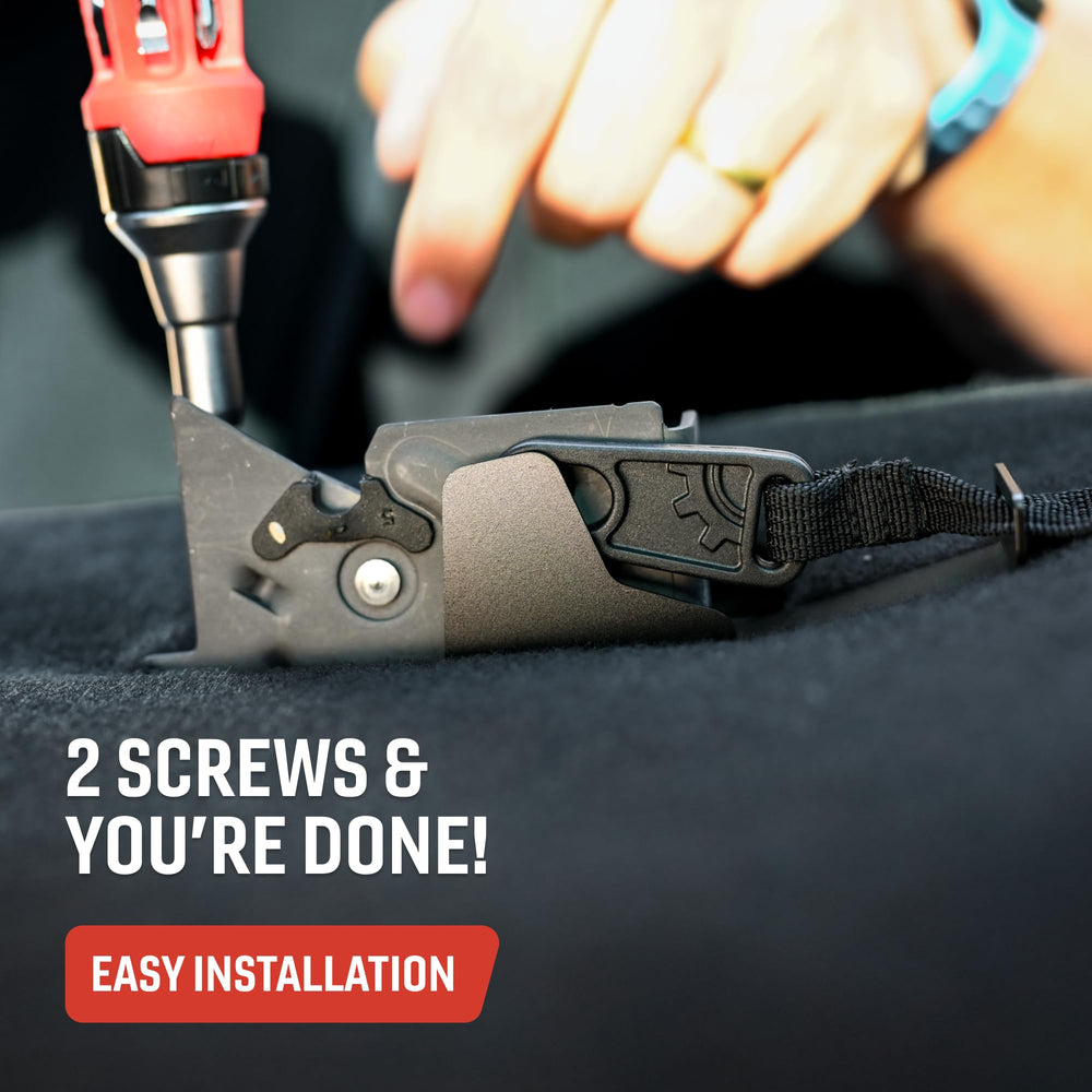 BuiltRight nylon strap lasts through daily use with reliability.