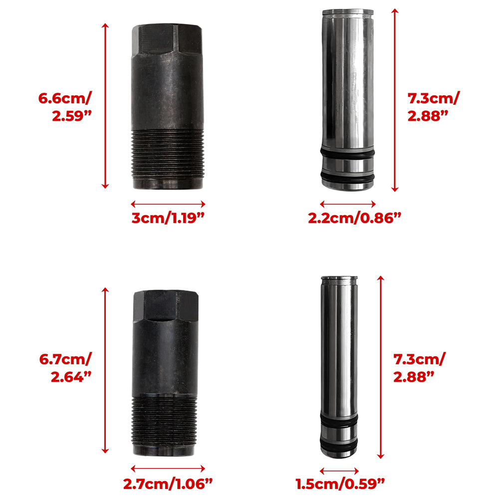 BuleVina floor jack big low-side piston kit restores load capacity smoothly