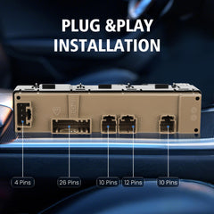 BULIAZY 15883323 power window switch front driver side for Cadillac Escalade, durable performance.