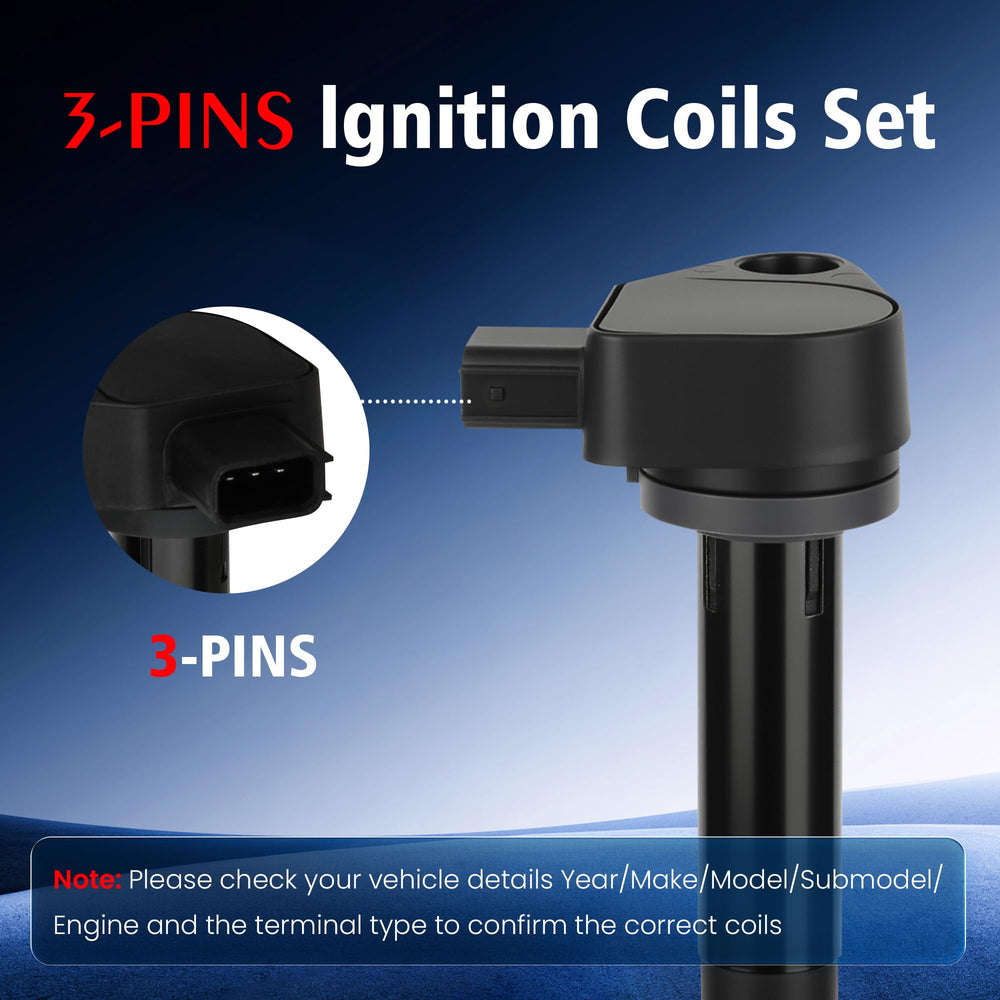 BULIAZY coil pack for Acura TL 3.5L ensures smooth idling