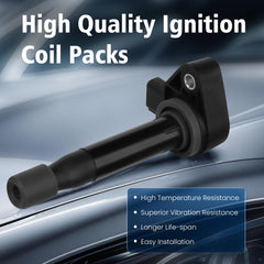 BULIAZY coil pack for Honda Pilot 3.5L boosts response