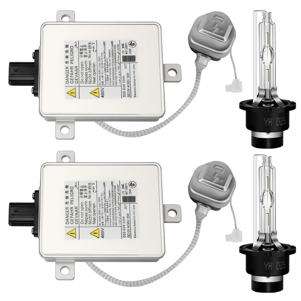 BULIAZY headlight ballast-igniter-d2s unit front view suitable for quick replacement.
