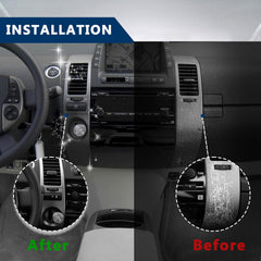 BULIAZY Prius right vent trim refines edges and cockpit aesthetics.