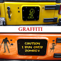 Buling 3rd-brake-light-wiring-hole-plug keeps wiring area protected.
