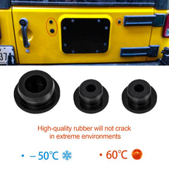 Buling jeep-wrangler-vent-cover-guards provides clean, finished rear look.