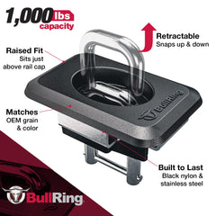 Bull Ring made in USA with a lifetime warranty for peace of mind.