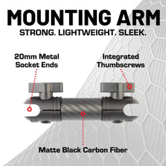 Bulletpoint 20mm ball ends—secure quick attachment to compatible bases.