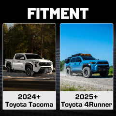 Bulletpoint grab bar mount vehicle-specific fit for 4Runner.