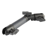 Bulletpoint locking mounting arm with 7cm-to-1cm reach for precise device positioning