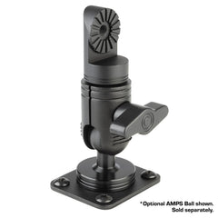 Bulletpoint locking arm dual 20mm sockets provide versatile mounting options