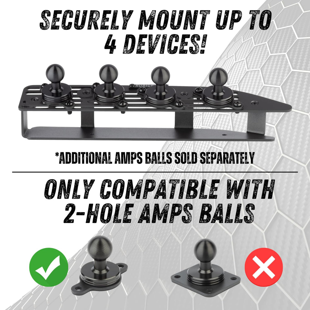 Bulletpoint RubiGrid easy installation uses OEM dash holes for fast setup.