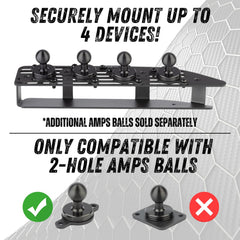 Bulletpoint RubiGrid easy installation uses OEM dash holes for fast setup.