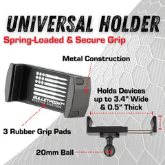 Bulletpoint RubiGrid fitment for 2022+ Sierra and Silverado with 13.4-inch screens.