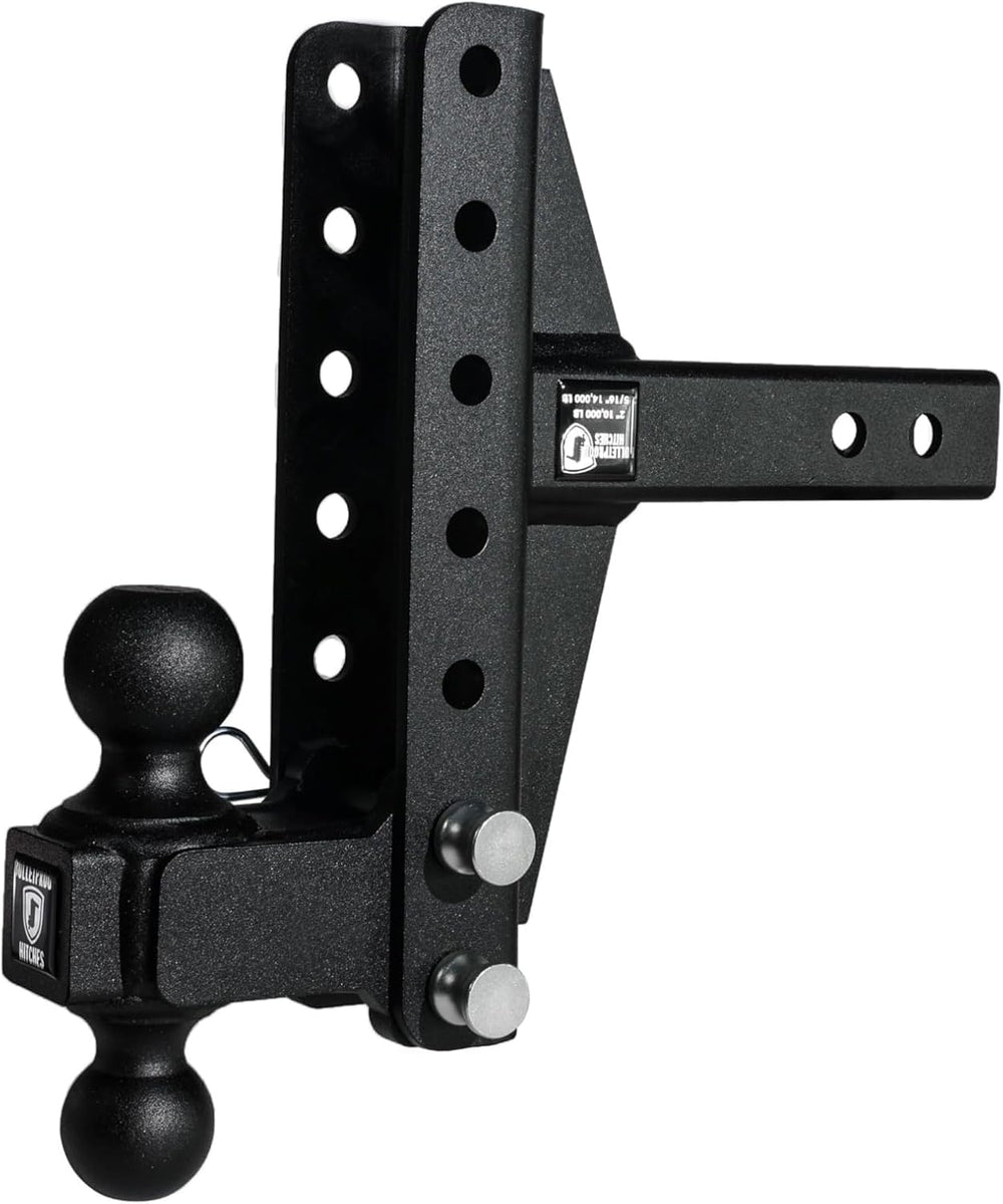 BulletProof Hitches MD20OFFSET hitch assembly demonstrates rugged build for reliable towing.