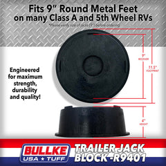 Bullke USA-made, recycled-plastic blocks offering UV-resistant durability.