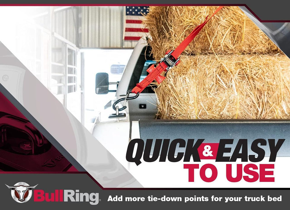 1,000 lb capacity supports a wide range of loads in the bed