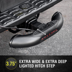 Bully BBS-1104L non-slip rubber pad provides secure footing during climbs