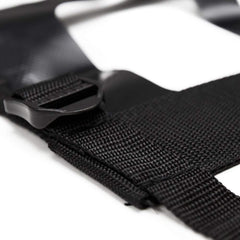 10-inch straps allow quick, secure setup for the net