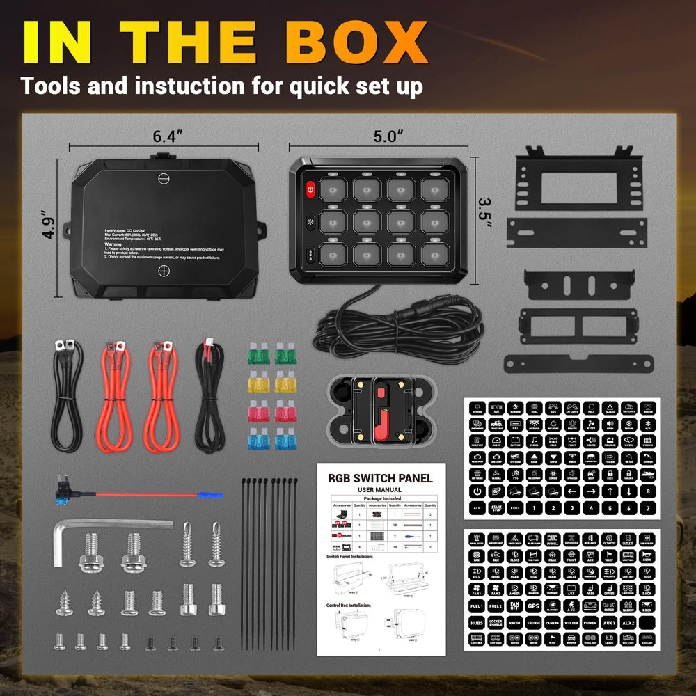 Bumbee IP65-rated waterproof panel for tough outdoor use.