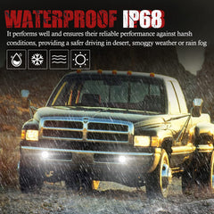 BUNKER INDUST fog lights with easy plug-and-play installation.