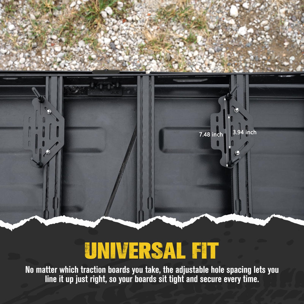 Oxide-coated steel base and rust-resistant bolts on BUNKER INDUST kit
