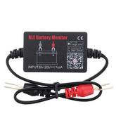 BUNKER INDUST BM2 compact monitor on a workbench for quick battery checks