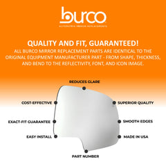 Burco 2838 power-mirror compatibility simplifies wiring integration