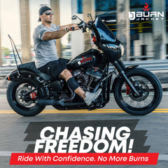 BurnJacket honeycomb breathable design promotes airflow