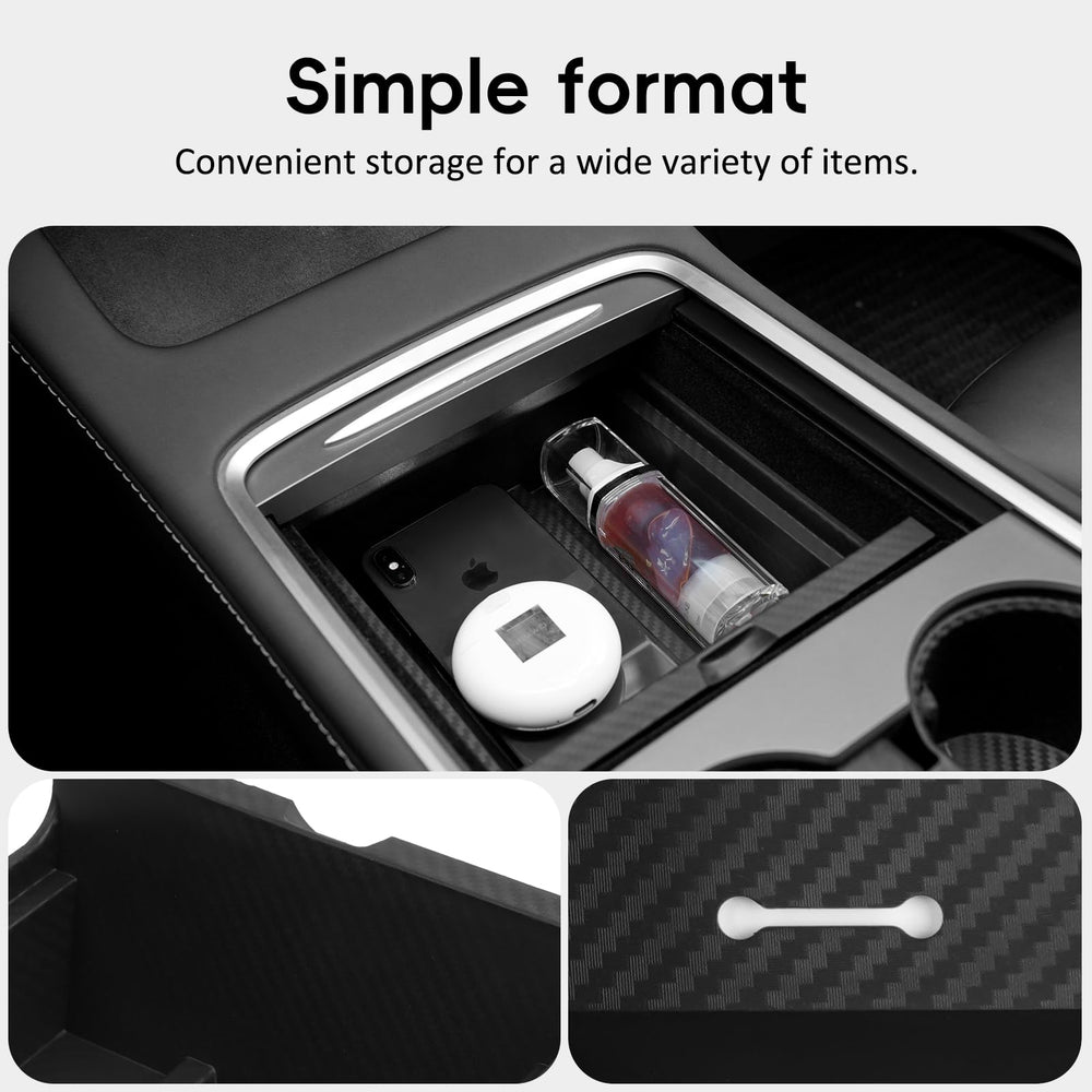 BurtyPokie non-slip sunglasses holder for Model Y