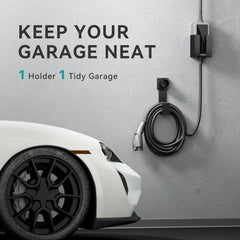 Bussdis integrated hook protects cable and reduces tangles