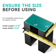 Bussdis storage box for J1772 adapter keeps setup organized