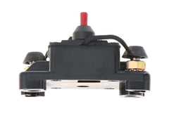 Bussmann CB185 flush mount design suited for clean dashboard installations.