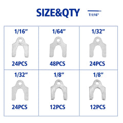 BUSY-CORNER 1/32-inch auto alignment shim for fine camber and toe tuning