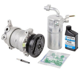 BUYAUTOPARTS AC compressor with clutch for easy installation and reliable cooling.
