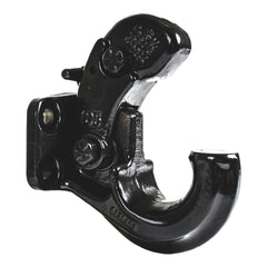 Secure spring-loaded latch on Buyers Products 10040 pintle hook for 2–3 inch lunette eyes