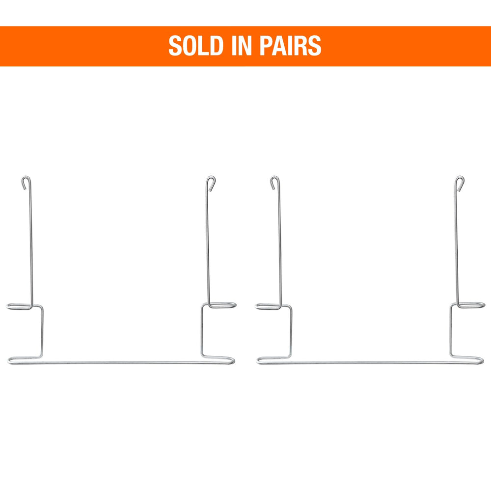 Buyers Products 405BZ galvanized bracket with mud flap in place reduces sail movement.