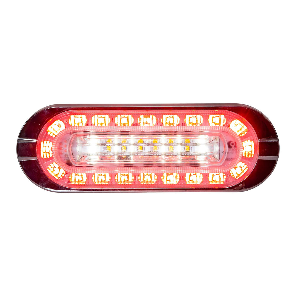 Buyers Products 5626432 6-inch oval LED light for versatile, all-in-one signaling on utility vehicles.