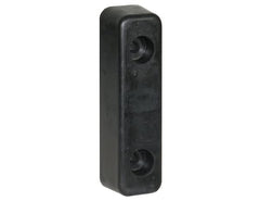Buyers Products B5760 bumper, side view, protects docks during loading and backing