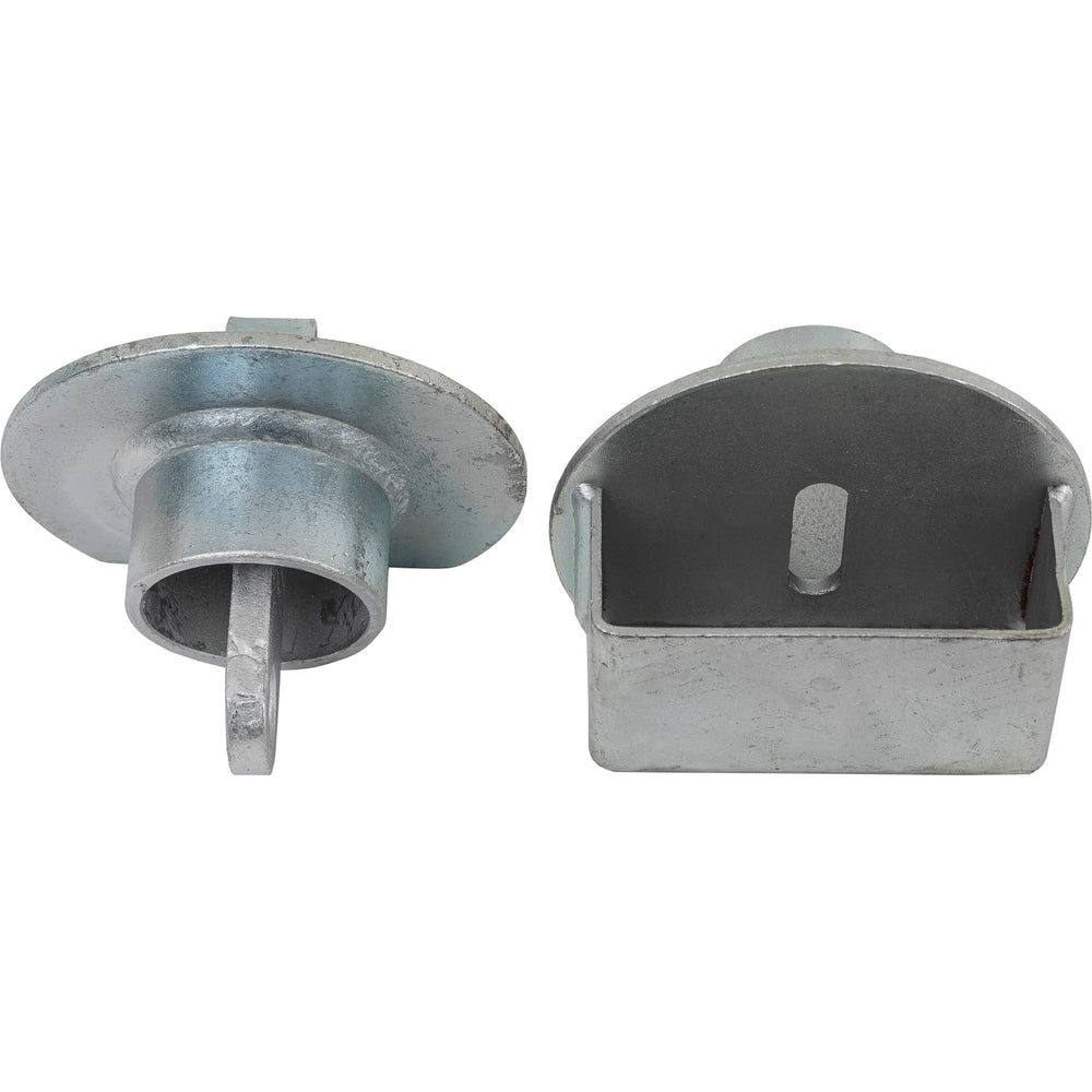 BDL253 padlock-ready design fits most padlocks up to 1/2 inch for flexible security.